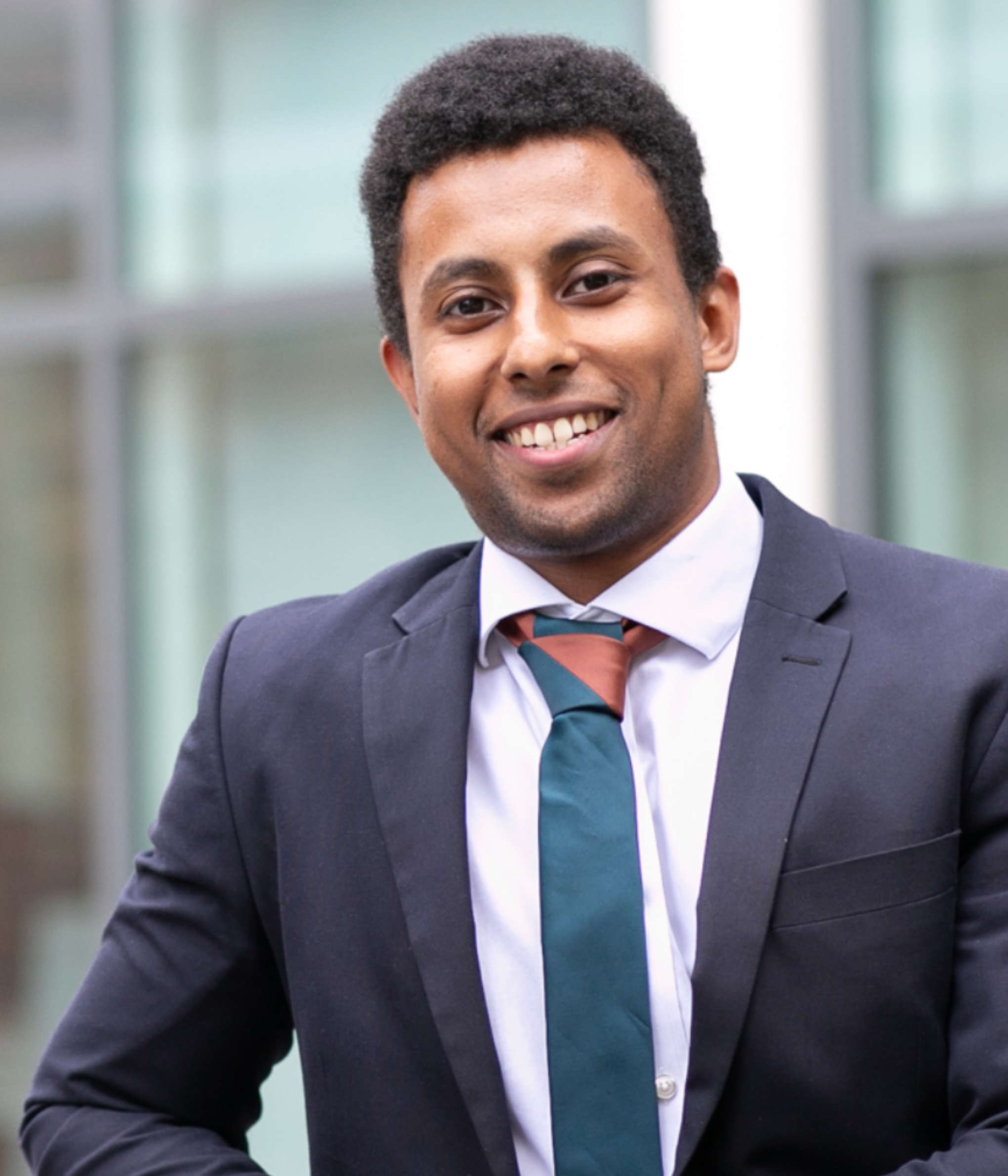 Portrait of Sam Alemayehu